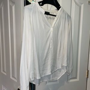 J crew white blouse size small
